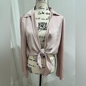 Express Light Pink Blouse